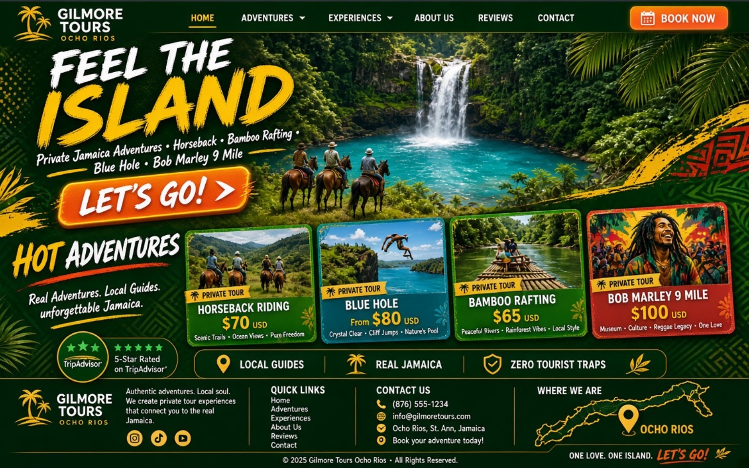Gilmore Tours Ocho Rios Jamaica — Feel the Island